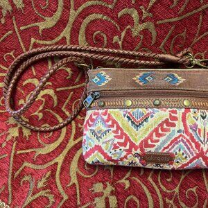 Sakroots MINI Crossbody  w/ Braided Shoulder Strap